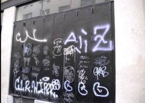 Exemple de tags et graffitis